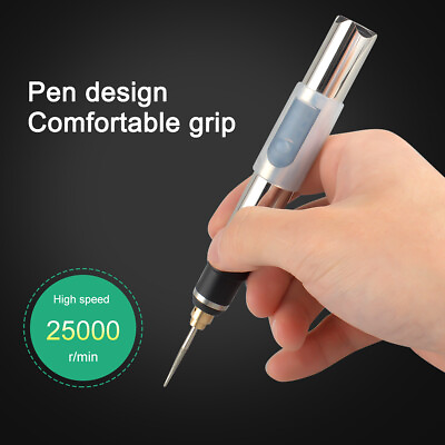 #ad Cordless Electric Mini Drill Grinder Engraving Pen Variable Speed Rotary Tools $16.12