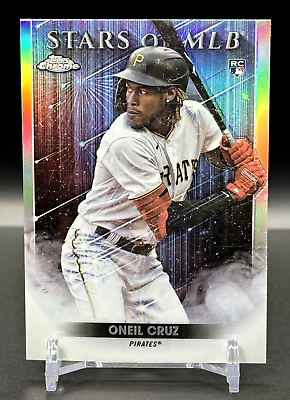 #ad 2022 Topps Update Oneil Cruz Rookie Card RC Chrome Stars of MLB #SMLBC 79 $1.98