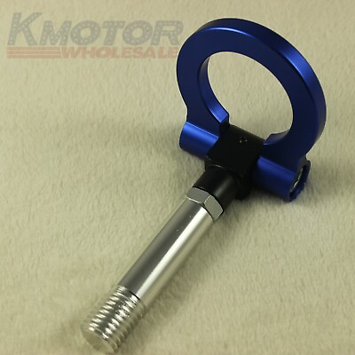 #ad Blue JDM Folding Screw On Type Front Rear Tow Hook For Mazda RX8 CX5 Mazdaspeed $315.86