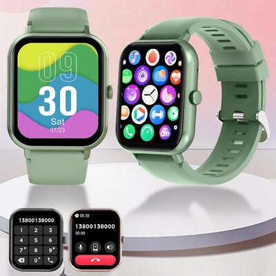 #ad Full Touch Screen Multifunctional Smartwatch Waterproof Touch Smart Watch Women $17.99