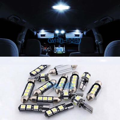 #ad White Interior LED Light Kit For 04 10 BMW 6 series E63 E64 M6 645ci 650i MTool $15.08