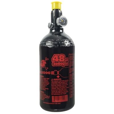 #ad NEW Maddog 48ci 3000psi Aluminum Compressed Air HPA Paintball Tank N2 $54.95