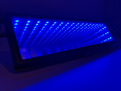 #ad JDMFV LED GALAXY MIRROR INFINITY WINK LIGHT CLIP ON REAR VIEW BLUE Lexus $29.99