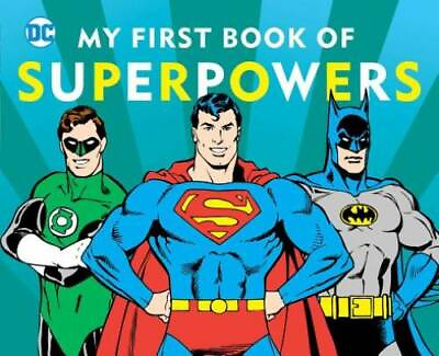 #ad My First Book of Superpowers DC Super Heroes Board book GOOD $3.85