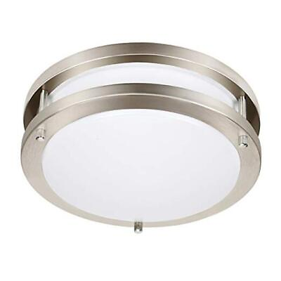 #ad 36W Dimmable LED Ceiling Light Fixture 13in 36W Daylight 5000K Brushed Nickel $39.29