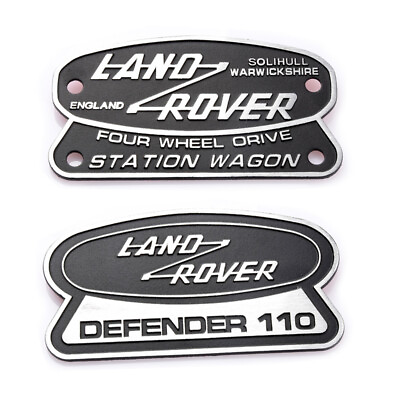 #ad For Land Rover Defender Logo 110th Anniversary Edition Decorative Badge $27.79