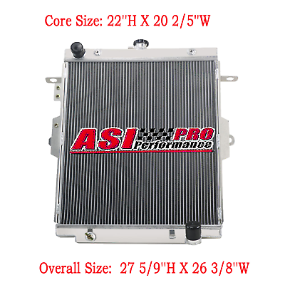 #ad Universal 4 Row Radiator Core Size : 22#x27;#x27;H X 20 2 5#x27;#x27;W $144.95