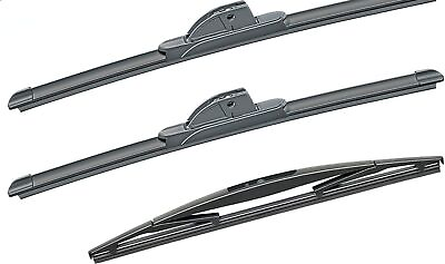 #ad Driver Passenger Rear Kit Replacement Windshield Wipers Blades; Includes 16 inch $39.99