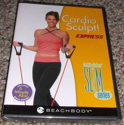 #ad Cardio Sculpt Express Debbie Siebers#x27; Slim Series DVD VERY GOOD $5.23
