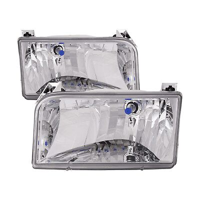 #ad Fits Fleetwood Bounder GAS 2000 2001 RV Left and Right Headlights Pair $75.95