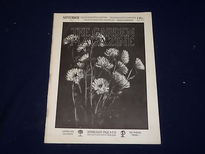 #ad 1905 SEPTEMBER THE GARDEN MAGAZINE NICE ILLUSTRATED COVER SP 9824 $30.00