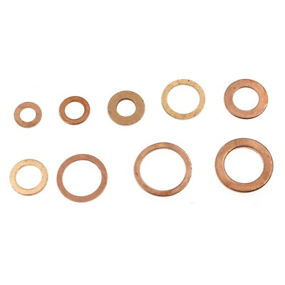 #ad Multi Purpose Copper Gasket Set 200pcs for Diesel Injector Installation $17.42
