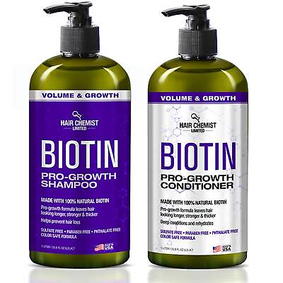 #ad Hair Chemist Biotin Pro Growth Shampoo amp; Conditioner Set Includes 33.8oz Shamp $24.99