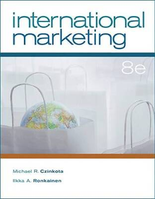 #ad International Marketing Paperback By Czinkota Michael R GOOD $4.62