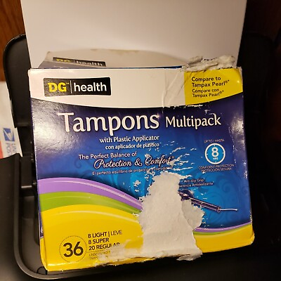 #ad 36 Count Tampons Multipack bundle $10.20