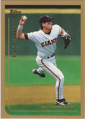 #ad 1999 Topps Bill Mueller #377 San Francisco Giants Baseball card $1.80