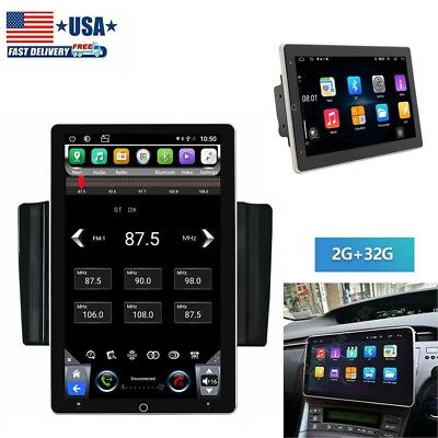 #ad Double 2 DIN Rotatable Android 12 Touch 10.1#x27;#x27; Screen Car Stereo Radio Carplay $122.85