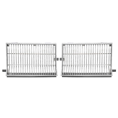 #ad Silvery Grille Grill For 1981 86 Oldsmobile Cutlass Chrome 22531190 22531191 $165.00