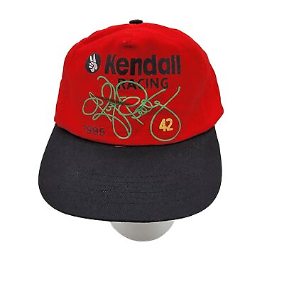 #ad Kendall Racing #42 1995 Hat Cap Adjustable VGC $6.50