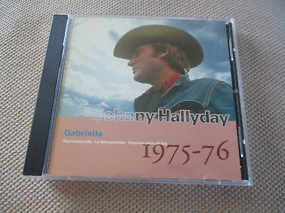 #ad CD quot; Johnny Hallyday Volume 16: Gabrielle quot; 1975 1976 $10.88