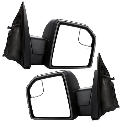 #ad Pair Mirror For 15 20 Ford F 150 Power Heated Turn Signal RightLeft Side $153.74