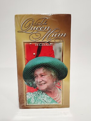 #ad New Sealed VHS THE QUEEN MUM IN CANADA 2001 CBC C $49.50