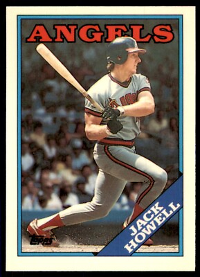 #ad 1988 Topps Tiffany Jack Howell Baseball Cards #631 $5.00