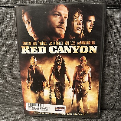 #ad SUPER RARE Red Canyon DVD 2009 Norman Reedus HTF Horror Movie OOP FREE SHIPPING $29.99