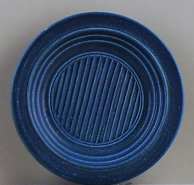#ad Gustavsberg Wilhelm Kåge blue ceramic dish. $140.00