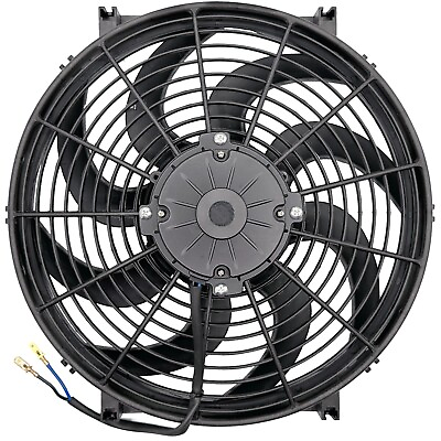 #ad 14 15 INCH 12 VOLT 180W 2962 CFM REVERSIBLE ELECTRIC ENGINE RADIATOR COOLING FAN $69.95