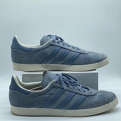 #ad Adidas Gazelle Size 13 Stitch And Turn Mens Shoes Raw Grey Off White b37813 $49.99