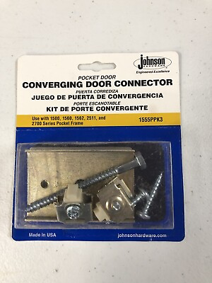 #ad JOHNSON HARDWARE Converging Door Kit Pocket Door USA $6.00