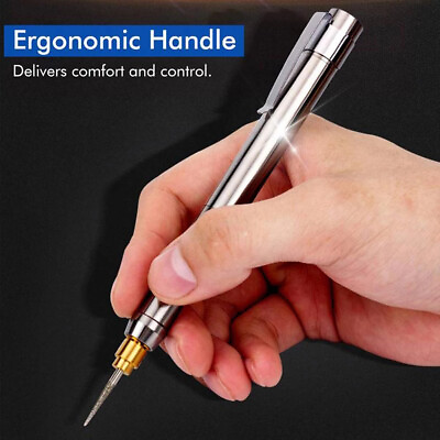 #ad Cordless Electric Mini Drill Rechargeable Grinder Engraving Pen Rotary 35000R M $15.99
