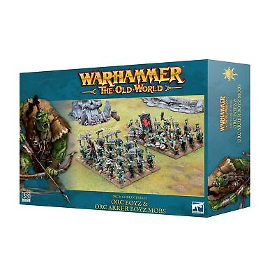 #ad Orc amp; Goblin Tribes: Orc Arrer Boyz Mob Warhammer The Old World PRESALE 5 4 $68.00