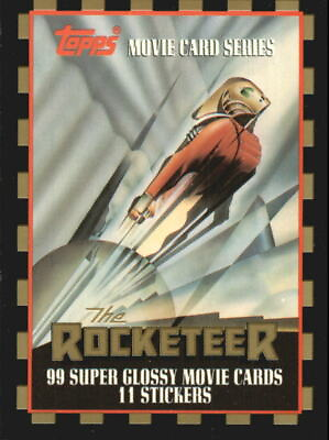 #ad A9341 1991 The Rocketeer Card #s 1 99 Stickers You Pick 15 FREE US SHIP $0.99