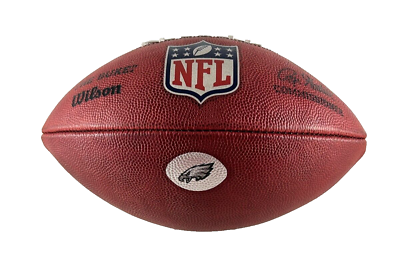 #ad Philadelphia Eagles Wilson NFL Football Official Leather Game Ball NEW w o Box $129.88