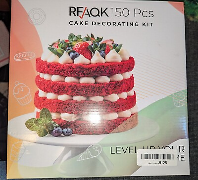 #ad RFAQK Cake Decorating Kit 150 Pieces $20.00