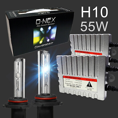 #ad A1 XENON H10 9145 High Power HID Kit AC 55W Premium Slim Ballast Fog Light Bulbs $45.49