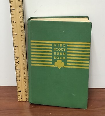 #ad Girl Scout Handbook HC 1946 With Ephemera Included $10.00