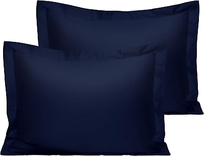 #ad Cotton Standard Pillow Shams 500 Thread Count Egyptian Cotton 20X26 Sham Cover $34.81