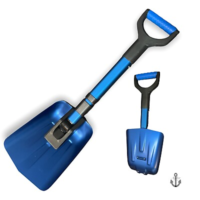 BirdRock Home Emergency Blue Utility Shovel 2 Pack For Snow Sand And Soil $39.99