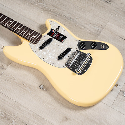 #ad Fender American Performer Mustang Guitar Rosewood Fingerboard Vintage White $1399.99