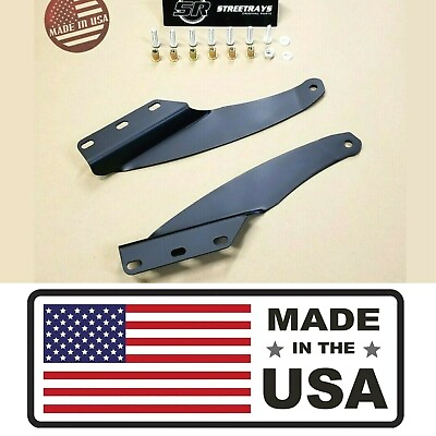 #ad #ad SR For C1500 C2500 C3500 Upper Windshield Roof 52quot; Curved Light Bar Brackets $35.26