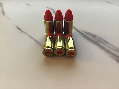 9mm Dummy Round 9mm Snap Cap Red Brass Dose Not Damage To Pin Good Qual Set Of 6 $8.00
