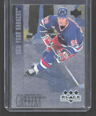 #ad Upper Deck 1996 97 Upper Deck Black Diamond #180 Wayne Gretzky New York Rangers $24.99