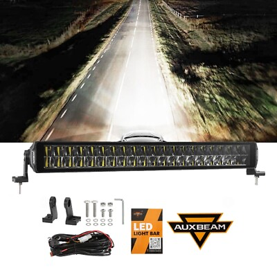 #ad AUXBEAM 22quot; LED Work Light Bar Truck SUV ATV for Jeep Ford Offroad Driving Lamp $109.99