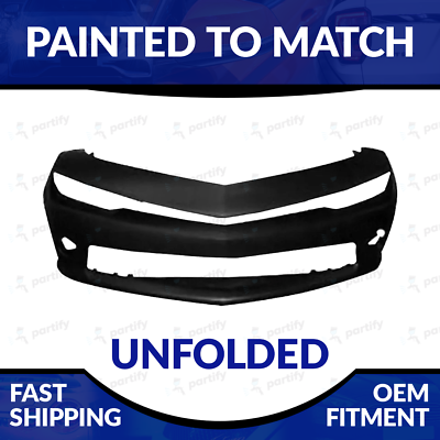 #ad NEW Painted 2014 2015 Chevrolet Camaro LT Unfolded Front Bumper With RS Package $531.99