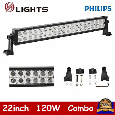 120W 22quot; Led Work Light Bar Combo Lamp Offroad Driving Lamp Atv Ute Suv 4WD 24quot; $29.40