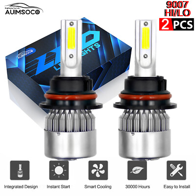 #ad 9007 HB5 LED Headlight Bulb Kit For Ford E 250 Econoline high Low Beam Lights $29.99