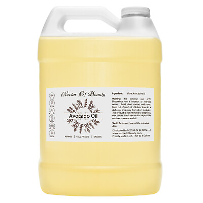 #ad Avocado oil refined 100% pure cold pressed non gmo bulk 1 gallon hair skin face $43.79